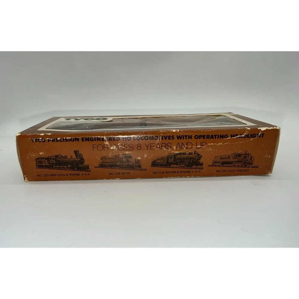 TYCO HO Model Train Vintage 1970s Coca Cola Tank Car 315L Box Set Railroad